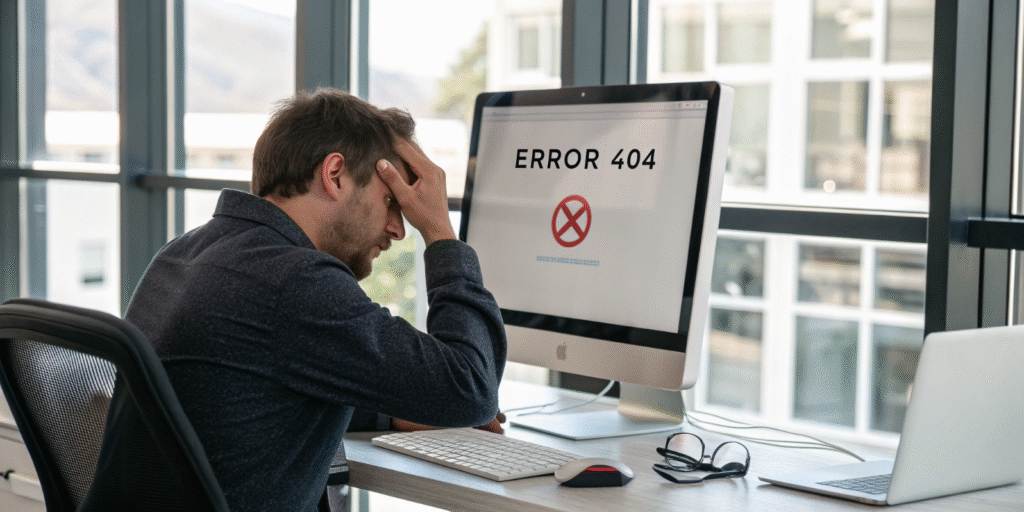 error 404 as killer for best SEO practices