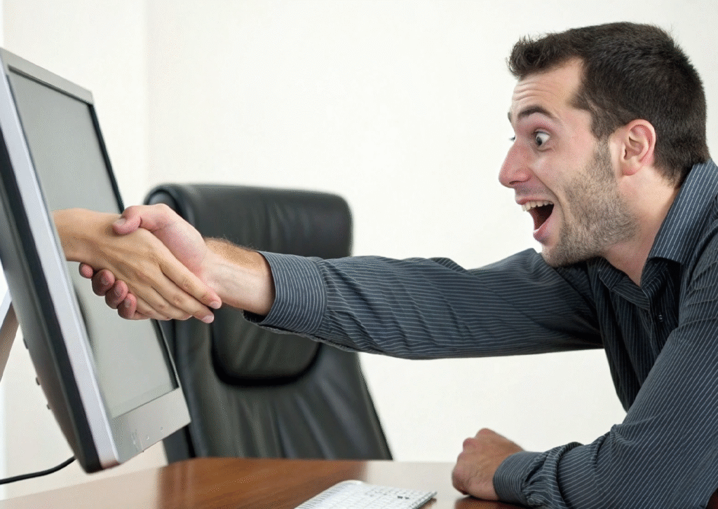 A Digital Handshake to Discover SEO Backlinks